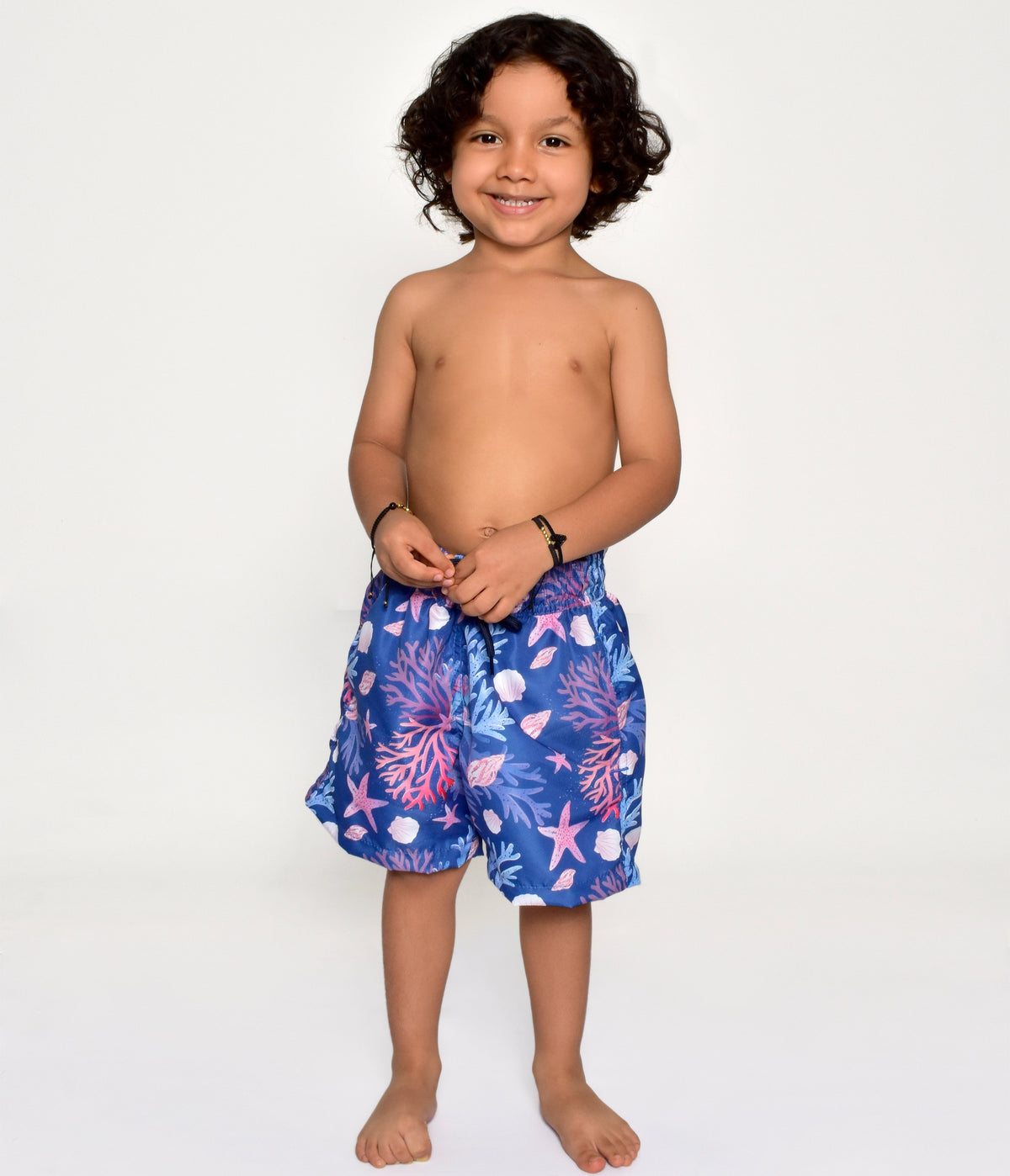 Pantaloneta de baño para niño Amar con cintura ajustable, Slow Swimwear