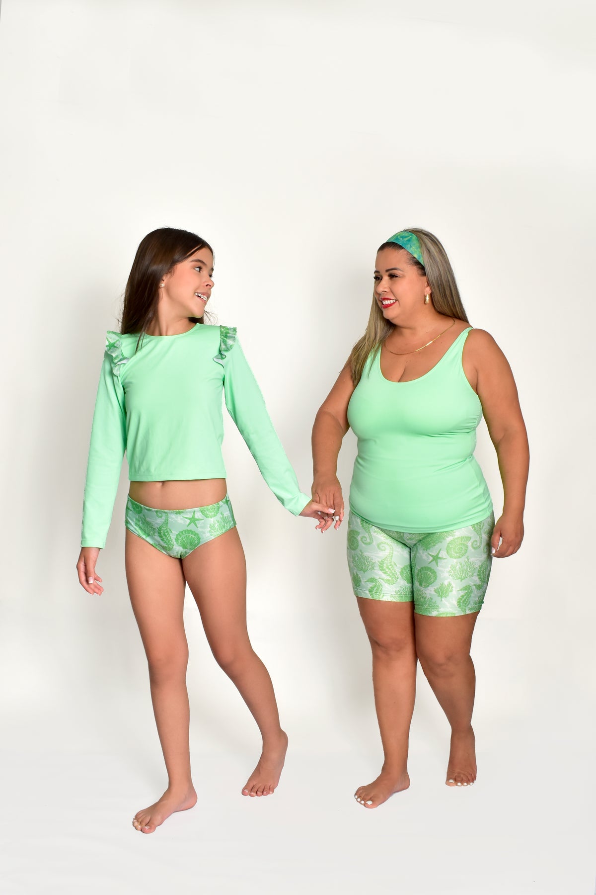 Set Rashguard Oasis Girl — Manga larga con protección UV