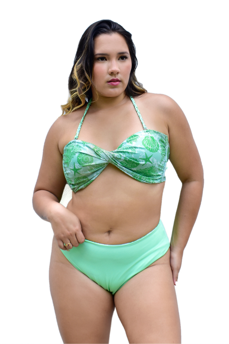 Set Milca Oasis — Top twist y panty alto