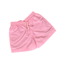 Pantaloneta de baño rosa con cintura ajustable y bolsillos, Slow Swimwear