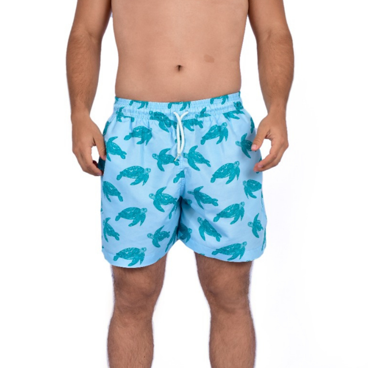 Pantaloneta de baño Tort — Cintura ajustable y bolsillos