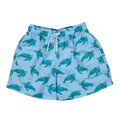 Pantaloneta de baño Tort con cintura ajustable y bolsillos, Slow Swimwear