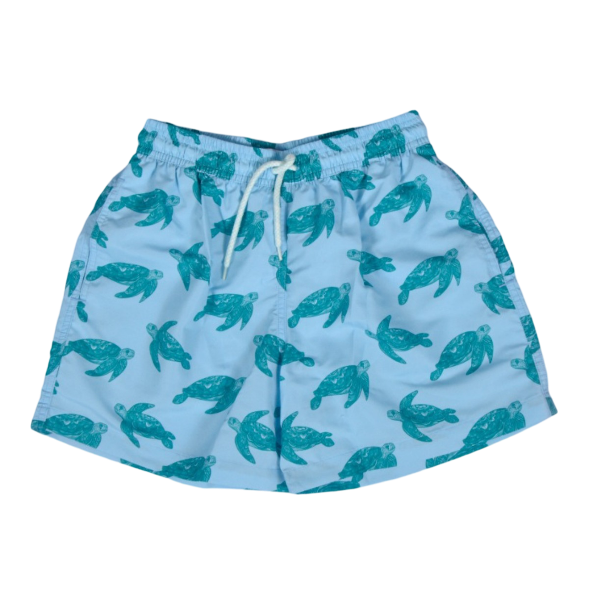 Pantaloneta de baño Tort con cintura ajustable y bolsillos, Slow Swimwear